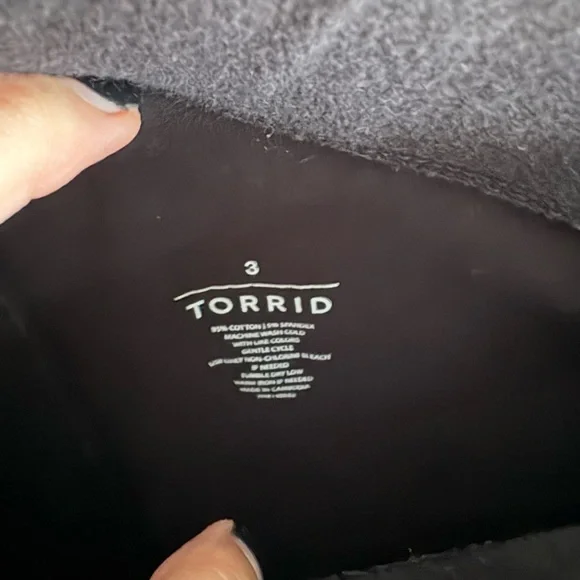 Torrid Size 3 (22/24) Black Women's Bike Shorts - Picture 5 of 5